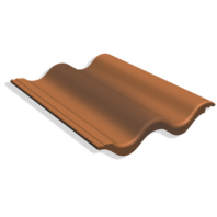 Рядовая черепица Benders Palema Benderit, цвет: медно-коричневый