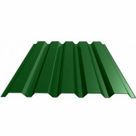 Профнастил C44 - 1000мм, 0,7мм, PE, RAL 6005