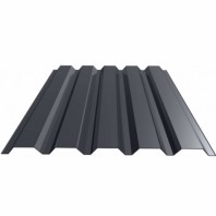 Профнастил C44 - 1000мм, 0,5мм, PE, RAL 7024