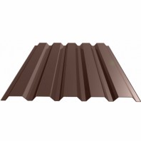 Профнастил C44 - 1000мм, 0,8мм, PE, RAL 8017