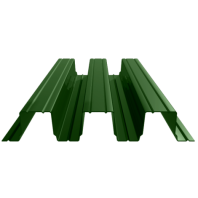 Профнастил H114 - 750мм, 0,9мм, PE, RAL 6005