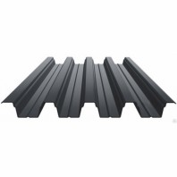 Профнастил H75 - 750мм, 0,8мм, PE, RAL 7024