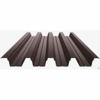 Профнастил H75 - 750мм, 0,6мм, PE, RAL 8017