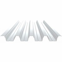 Профнастил H75 - 750мм, 0,6мм, PE, RAL 9003