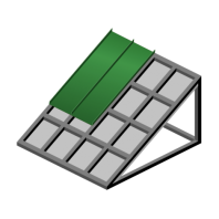 Монтаж кровли, кликфальца