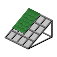 Монтаж битумной черепицы