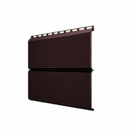 Металлический сайдинг Экобрус, GL 0,5 Satin, цвет: RAL 8017