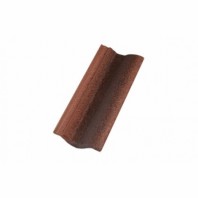 Минеральная половинчатая черепица Braas Адриа, цвет: Красный