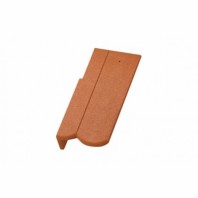 Минеральная боковая левая 3\4 черепица Braas Ревива, цвет: Красный