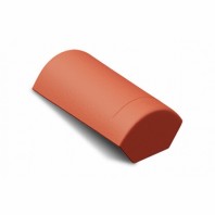 Конечная коньковая черепица Braas Эво, цвет: Красный