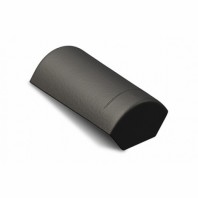 Конечная коньковая черепица Braas Эво, цвет: Черная