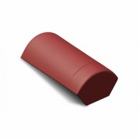 Конечная коньковая черепица Braas Эво, цвет: Вишня