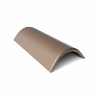 Минеральная коньковая черепица Braas Protector, цвет: Коричневый