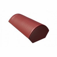 Минеральная конечная коньковая черепица Braas Protector, цвет: Вишня