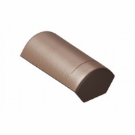 Минеральная начальная коньковая черепица Braas Protector, цвет: Коричневый