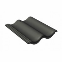 Минеральная черепица Braas Аэрлокс, цвет: Черный