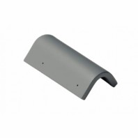 Боковая универсальная черепица Braas Аэрлокс, цвет: Графит