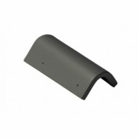 Боковая универсальная черепица Braas Аэрлокс, цвет: Черный