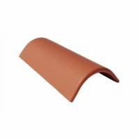 Минеральная коньковая черепица Braas Аэрлокс, цвет: Красный