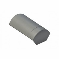 Минеральная конечная коньковая черепица Braas Аэрлокс, цвет: Графит