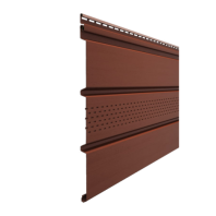 Софит Docke PREMIUM Т4 с центральной перфорацией, цвет: Гранат