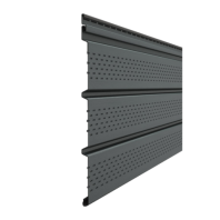 Софит Docke PREMIUM Т4 с полной перфорацией, цвет: Графит