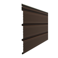 Софит Docke PREMIUM Т4 с полной перфорацией Каштан