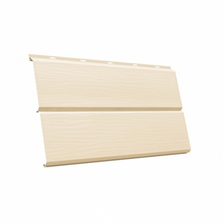 Металлический сайдинг ЭкоБрус 3D GL, Drap 0,45, цвет:1014