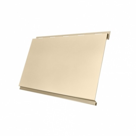 Металлический сайдинг Вертикаль Classic GL 0,5 Satin, цвет: RAL 1015
