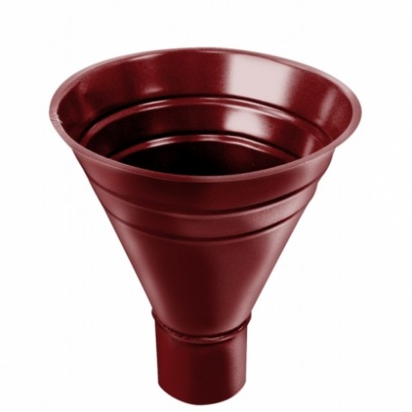 Воронка водосборная Grand Line, Ø125 мм, Granite - double, RAL 3011