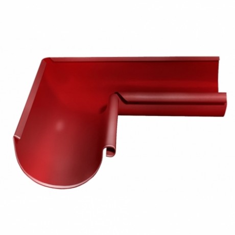 Угол желоба внутренний 90°, Grand Line, Ø125 мм, Granite - double, RAL 3011