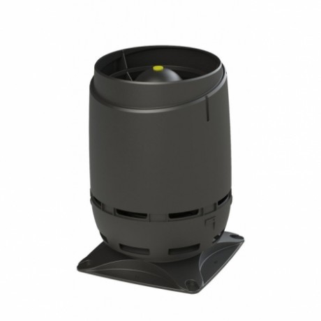 Выход канализации VILPE S-вентиляционный 125S 250X250 FLOW черный