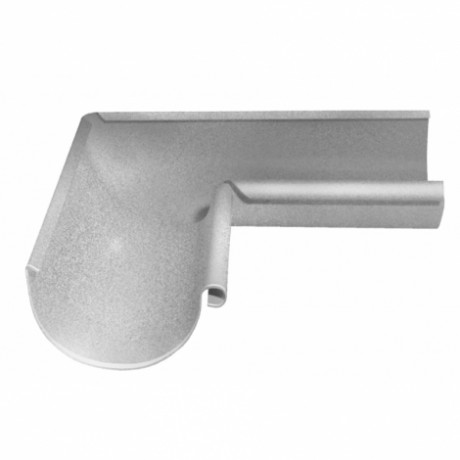 Угол желоба внутренний 90° Grand Line, Ø125 мм, Al-Zn