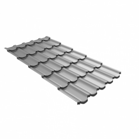 Профиль волновой Grand Line Kvinta Plus 3D, 0.45 мм, Drap TX, RAL 7004