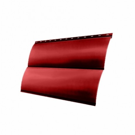 Металлический сайдинг БлокХаус GL 0,45 PE, цвет: RAL 3003