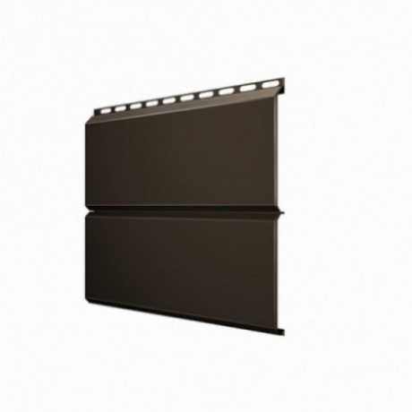 Металлический сайдинг Экобрус, GL 0,45 PE, цвет: RR 32