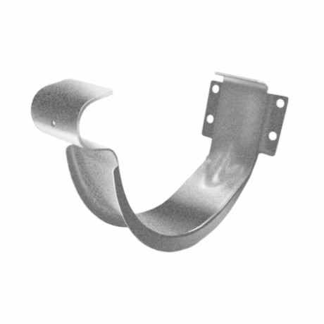 Крюк крепления желоба короткий Grand Line, Ø125 мм, Al-Zn