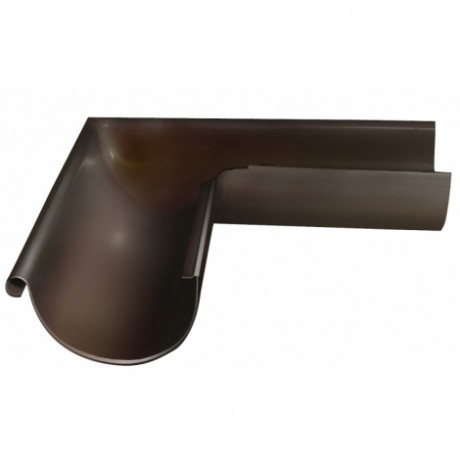 Угол желоба наружный 90°, Grand Line, Ø150 мм, Granite - double, RR 32