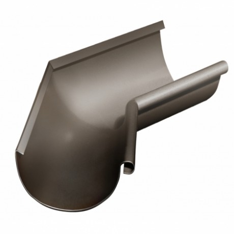 Угол желоба внутренний 135°, Grand Line, Ø125 мм, Granite - double, RR 32