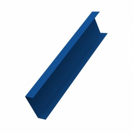 Накладка на столб декор, забора жалюзи Milan,Tokio 0.5 мм., Satin, RAL 5005