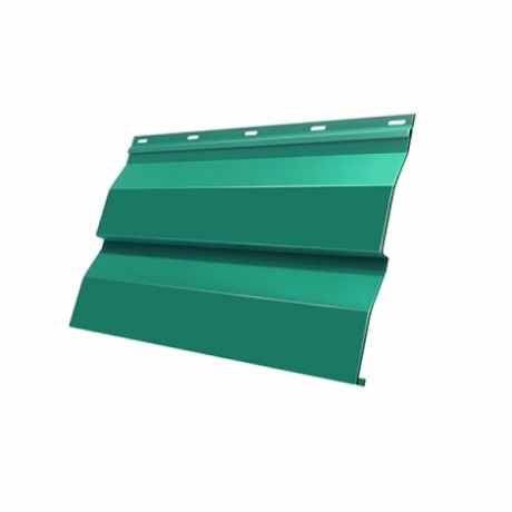 Металлический сайдинг GL корабельная доска 0,45 мм PE, цвет: RAL 5021