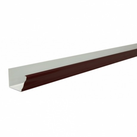 Желоб водосточный Grand Line Vortex, Ø127 мм, L=3000 мм, PE, RAL 8017