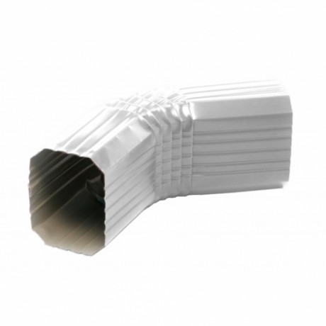 Колено трубы 62° Grand Line Vortex, Ø107х74 мм, PE, RAL 9003