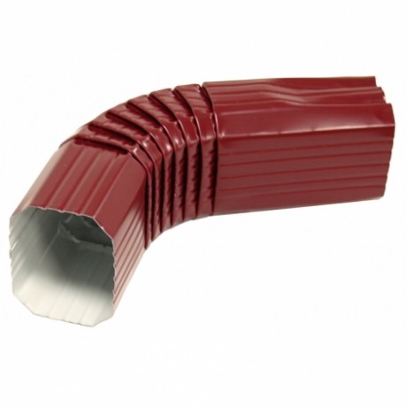 Колено трубы 62° Grand Line Vortex, Ø107х74 мм, PE, RAL 3005