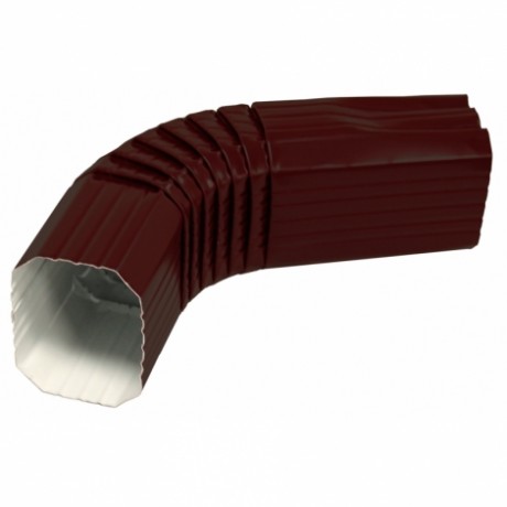 Колено трубы 62° Grand Line Vortex, Ø107х74 мм, PE, RAL 8017