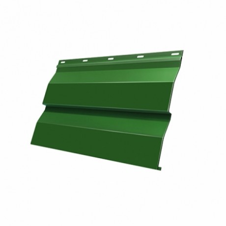 Металлический сайдинг GL корабельная доска 0,45 мм PЕ, цвет: RAL 6002