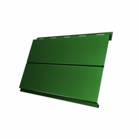Металлический сайдинг Вертикаль Line GL 0,45 PE с пленкой, цвет: RAL 6002