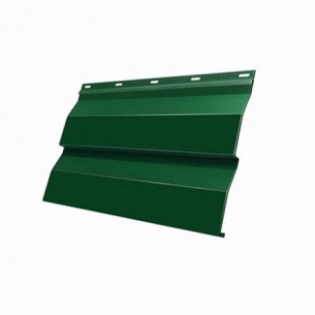 Металлический сайдинг GL корабельная доска 0,5 мм Quarzit, цвет: RAL 6005