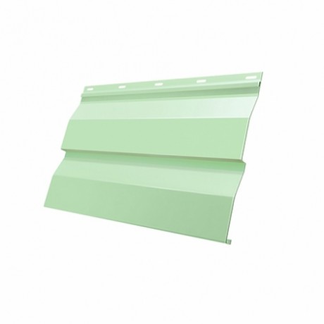 Металлический сайдинг GL корабельная доска 0,45 мм PE, цвет: RAL 6019