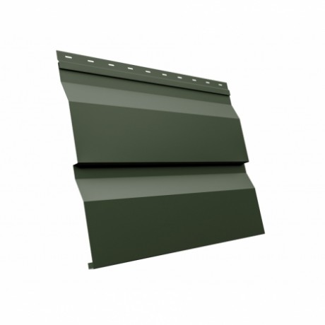 Металлический сайдинг GL корабельная доска XL 0,5 мм Velur, цвет: 6020